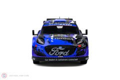 1:18 2022 Ford Puma Rally 1 Blue #9 Rally Kenya