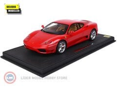 1:18 BBR 1999 Ferrari 360 Modena Rosso Corsa F1 Gear Box