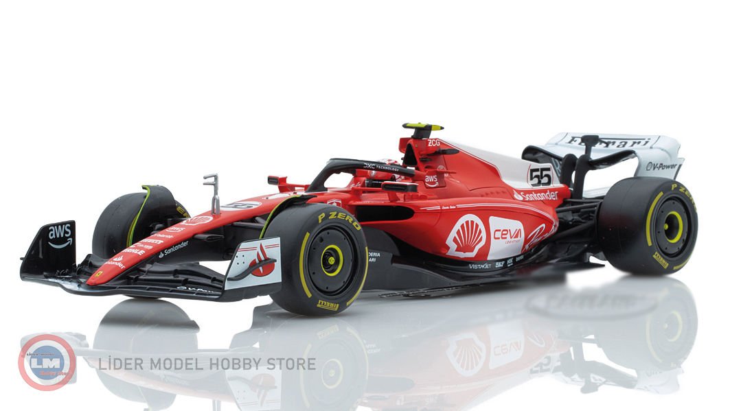 1:18 2023 Ferrari F1 SF-23 SCUDERIA FERRARI #55 LAS VEGAS - Sainz