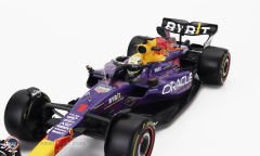 1:18 2023 Red Bull F1 RB19 TEAM ORACLE RED BULL RACING #1 WORLD CHAMPION WINNER LAS VEGAS