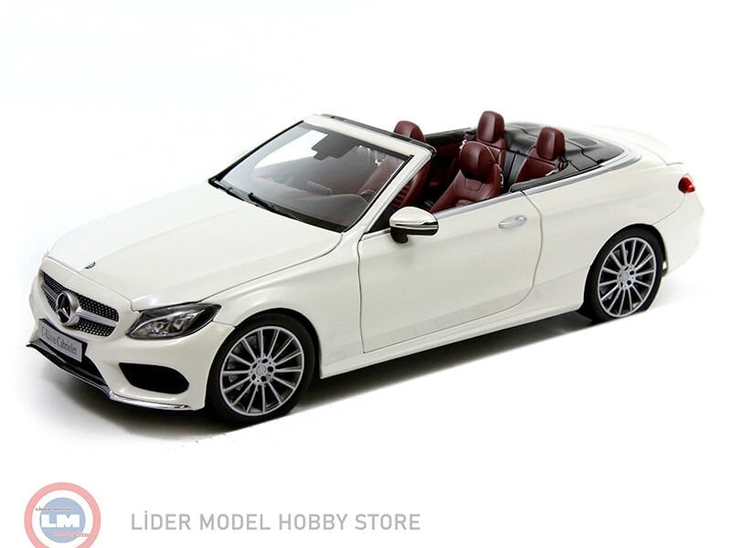 1:18 2016 Mercedes Benz C Class W205 Cabrio