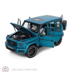 1:18 NZG 2025 Mercedes Benz G63 AMG W465 Hyper Blue