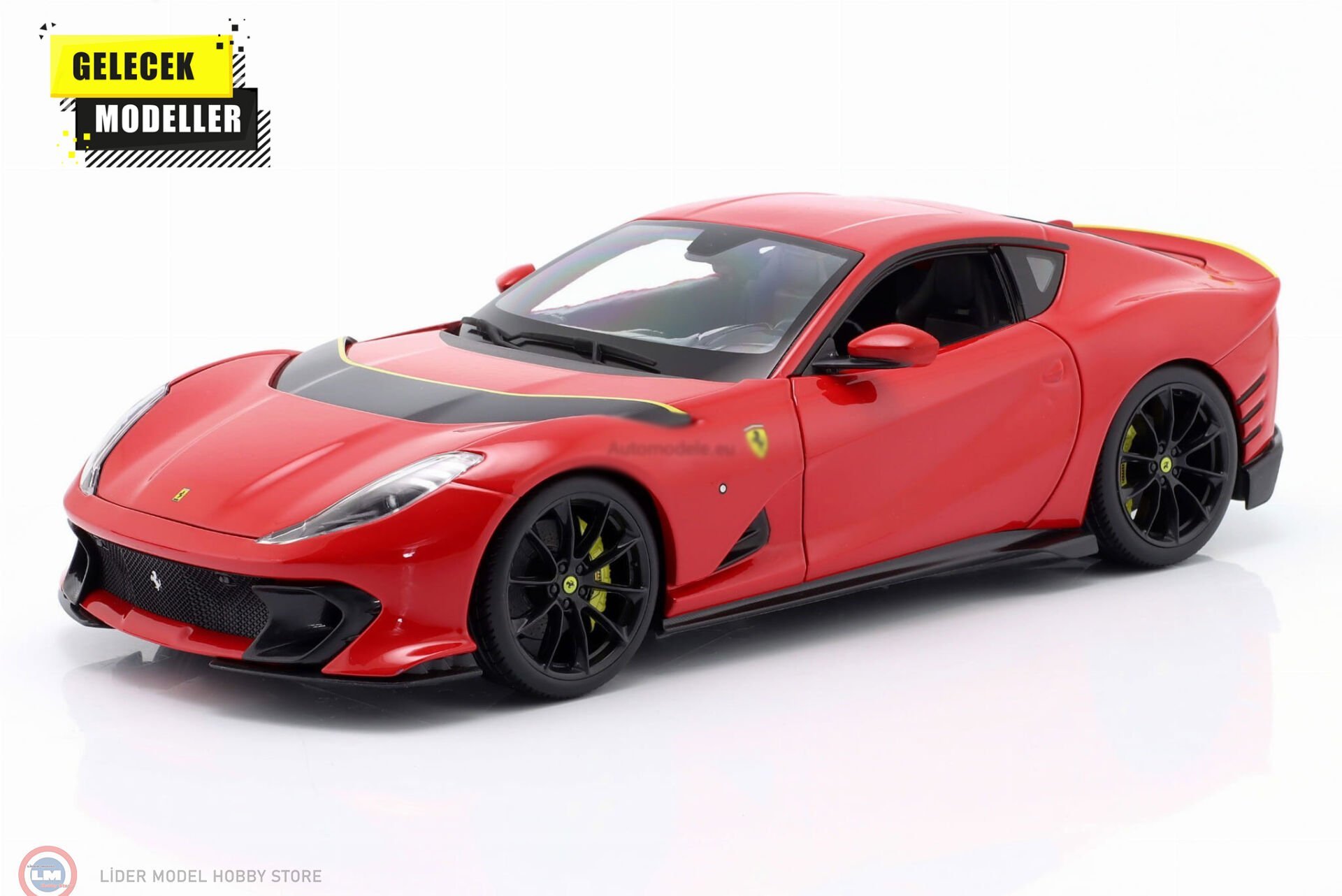 1:18 Burago 2021 FERRARI 812 COMPETIZIONE  ROSSO CORSA
