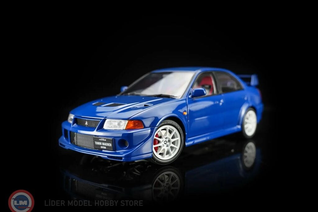 1:18 Motorhelix 2000 Mitsubishi Lancer Evolution VI GSR TME Customized Tommy Makinen Edition