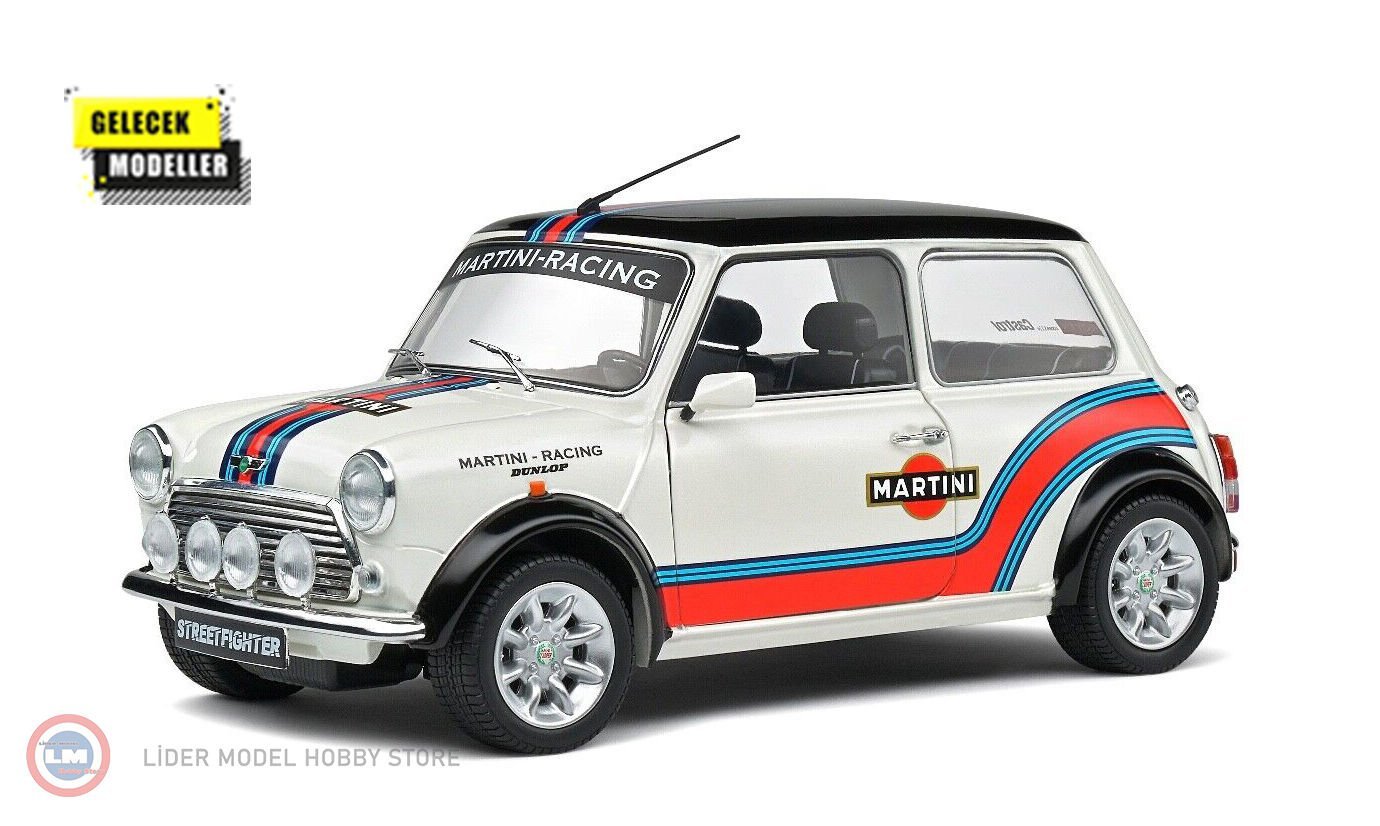 1:18 Solido 1998 Mini Cooper Sport Martini Evocation