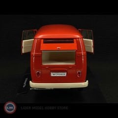 1:18 Welly 1963 Volkswagen T1 Kasten 1963 Porsche Renndienst