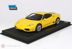 1:18 1999 Ferrari 360 Modena Yellow Modena F1 Gear BOX