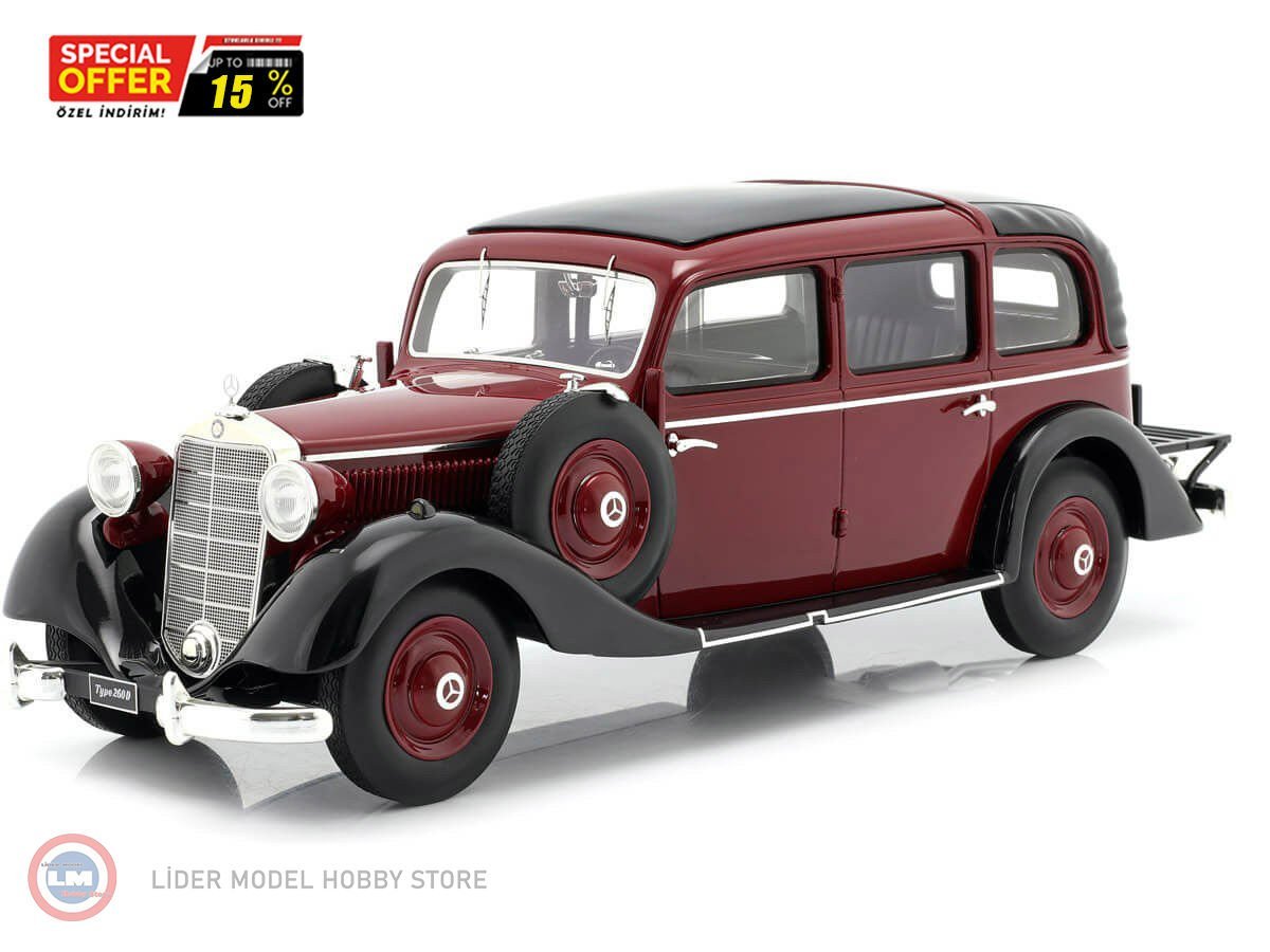 1:18 Triple 9 1936 Mercedes Benz 260 D Pullman Landaulet