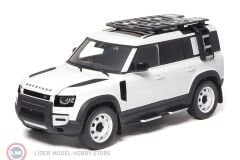 1:18 2020 Land Rover Defender 110 30th Anniversary Version Fuji White