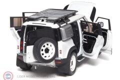 1:18 2020 Land Rover Defender 110 30th Anniversary Version Fuji White