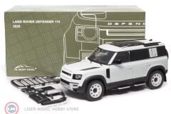 1:18 2020 Land Rover Defender 110 30th Anniversary Version Fuji White
