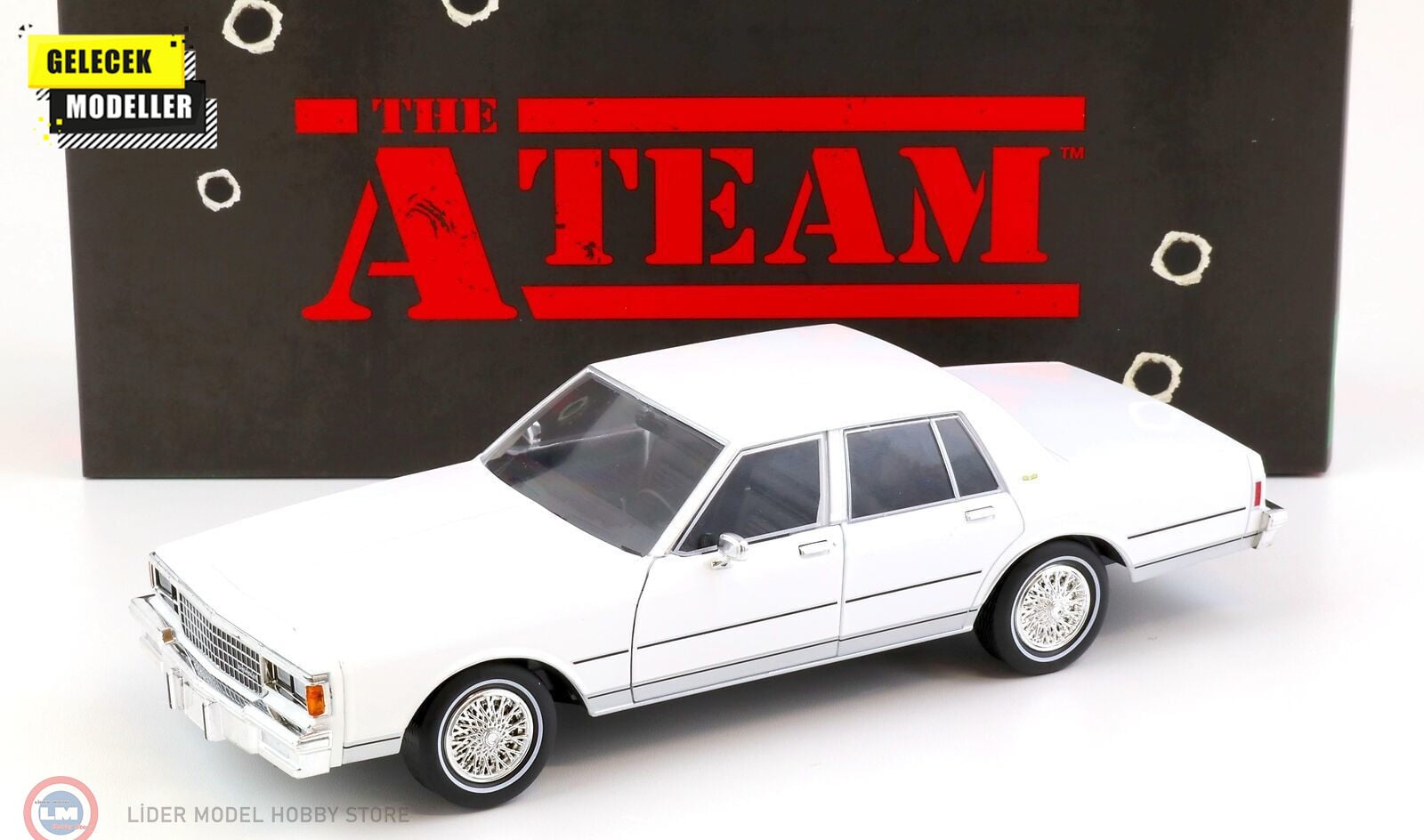 1:18 Greenlight 1980 Chevrolet Caprice A-TEAM