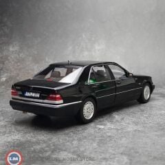 1:18 Norev 1997 Mercedes Benz S Class S600 W140 Obsidian Black