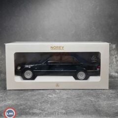 1:18 Norev 1997 Mercedes Benz S Class S600 W140 Obsidian Black
