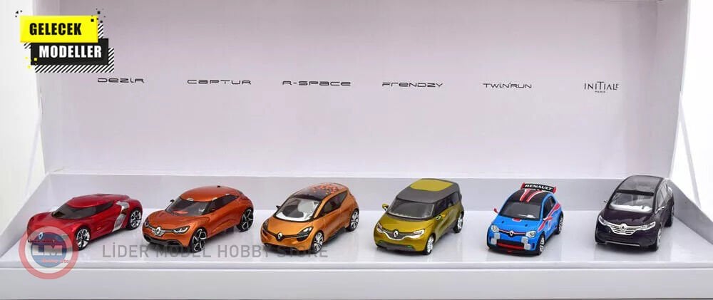 1:43 Norev 2016 Renault CONCEPT CARS