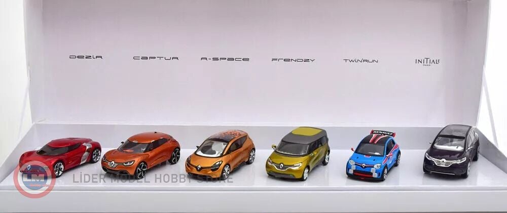 1:43 Norev 2016 Renault CONCEPT CARS