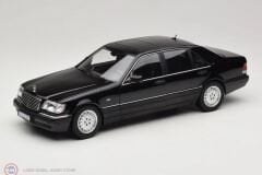 1:18 Norev 1997 Mercedes Benz S Class S600 W140 Obsidian Black