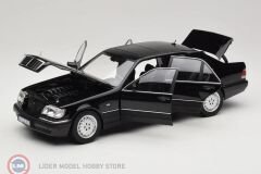 1:18 Norev 1997 Mercedes Benz S Class S600 W140 Obsidian Black
