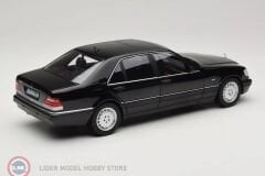 1:18 Norev 1997 Mercedes Benz S Class S600 W140 Obsidian Black