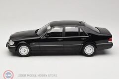 1:18 Norev 1997 Mercedes Benz S Class S600 W140 Obsidian Black