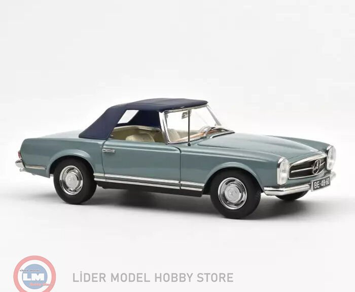 1:18 Norev 1963 Mercedes Benz 230 SL - Horizon blue