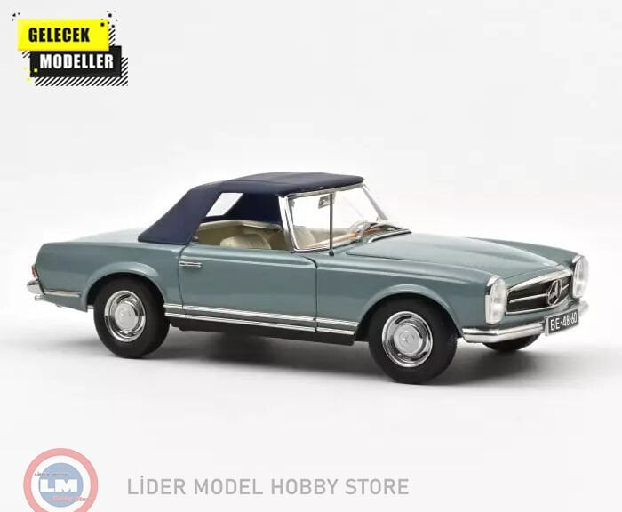 1:18 Norev 1963 Mercedes Benz 230 SL - Horizon blue