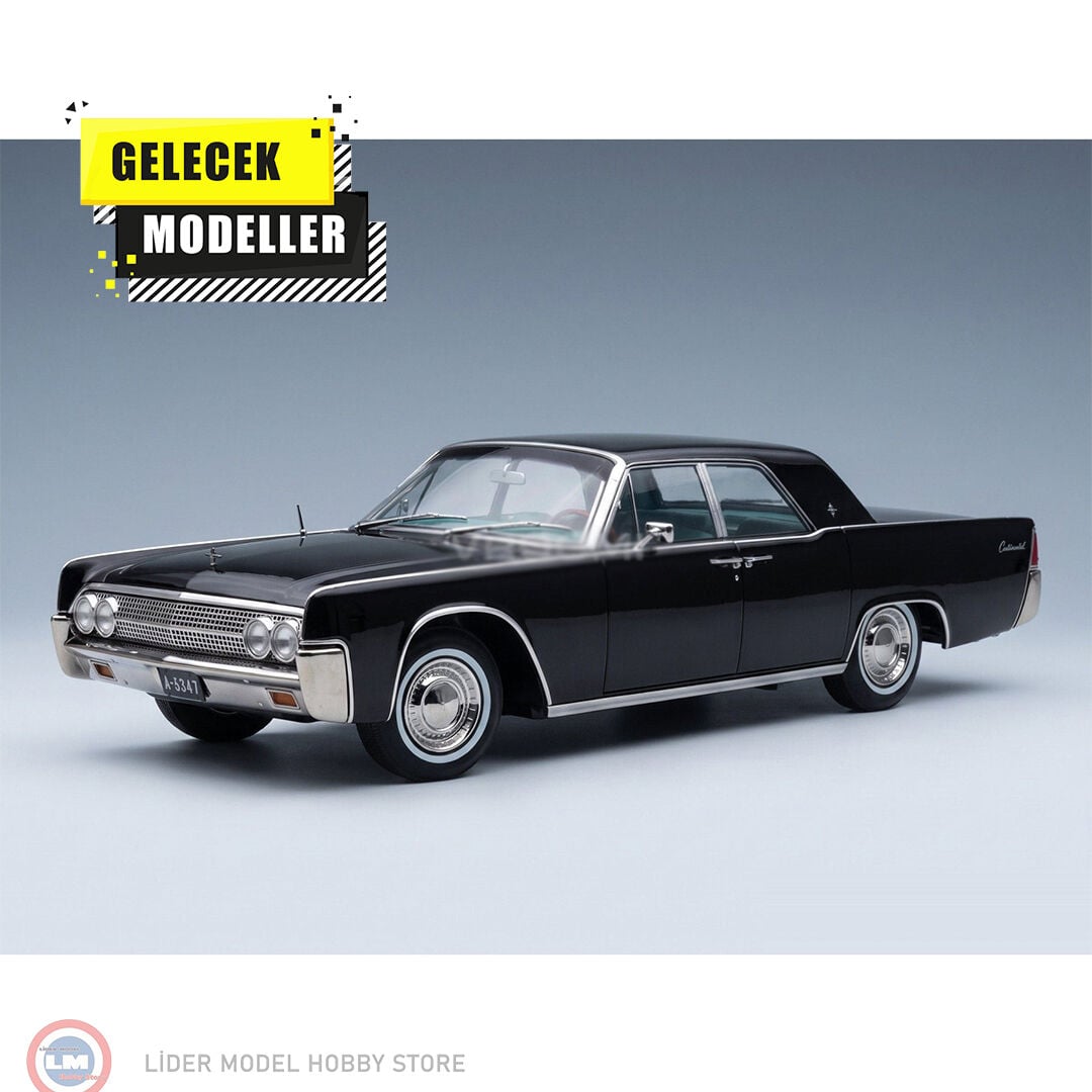 1:18 KK Scale Lincoln Continental Sedan 1963 - black