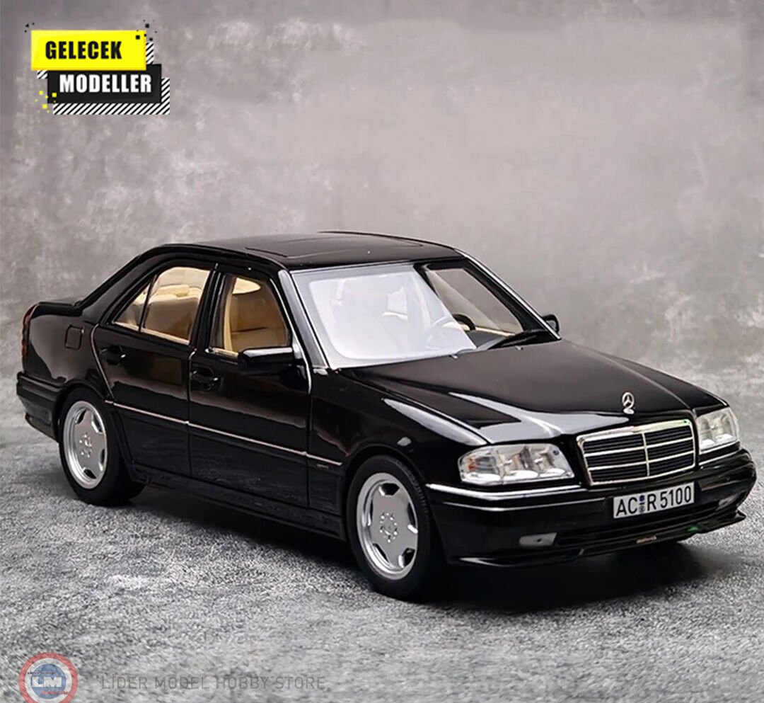 1:18 Norev 1993 Mercedes Benz C36 AMG Obsidian Black