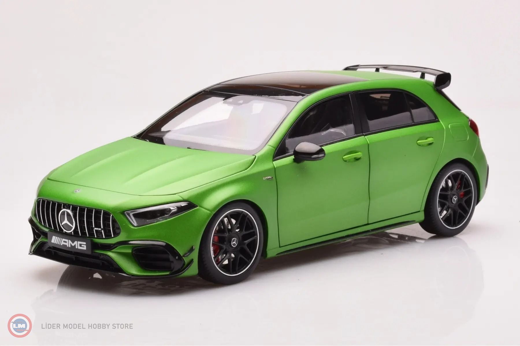 1:18 Kilo Works 2020 Mercedes Benz AMG A45 S Green Hell Magno