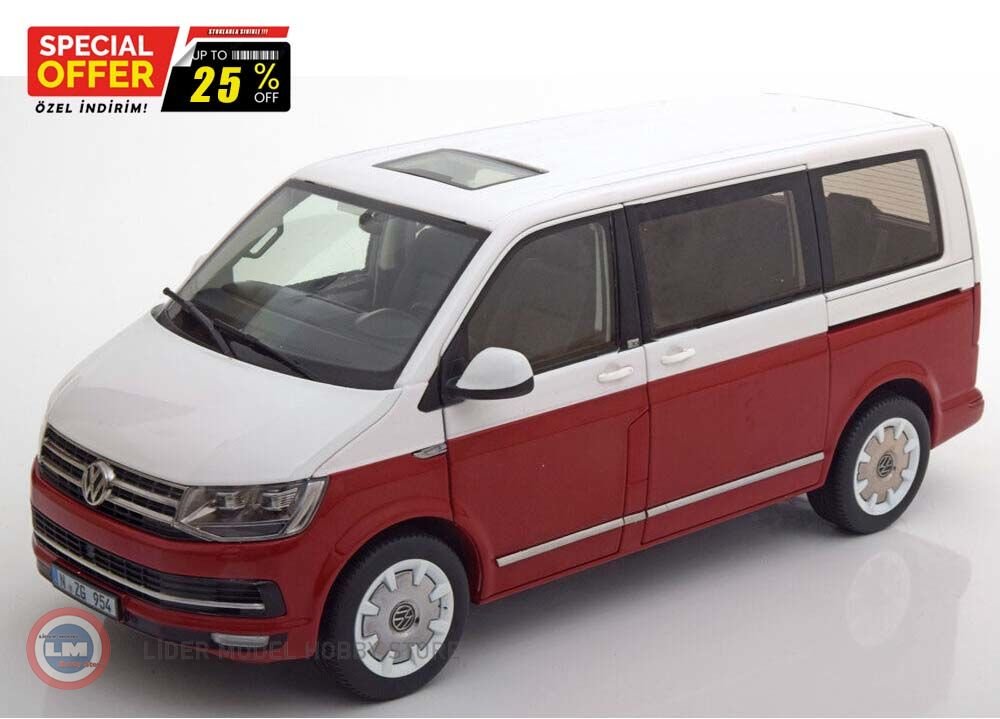 1:18 2017 Volkswagen T6 Multivan Transporter Generation Six