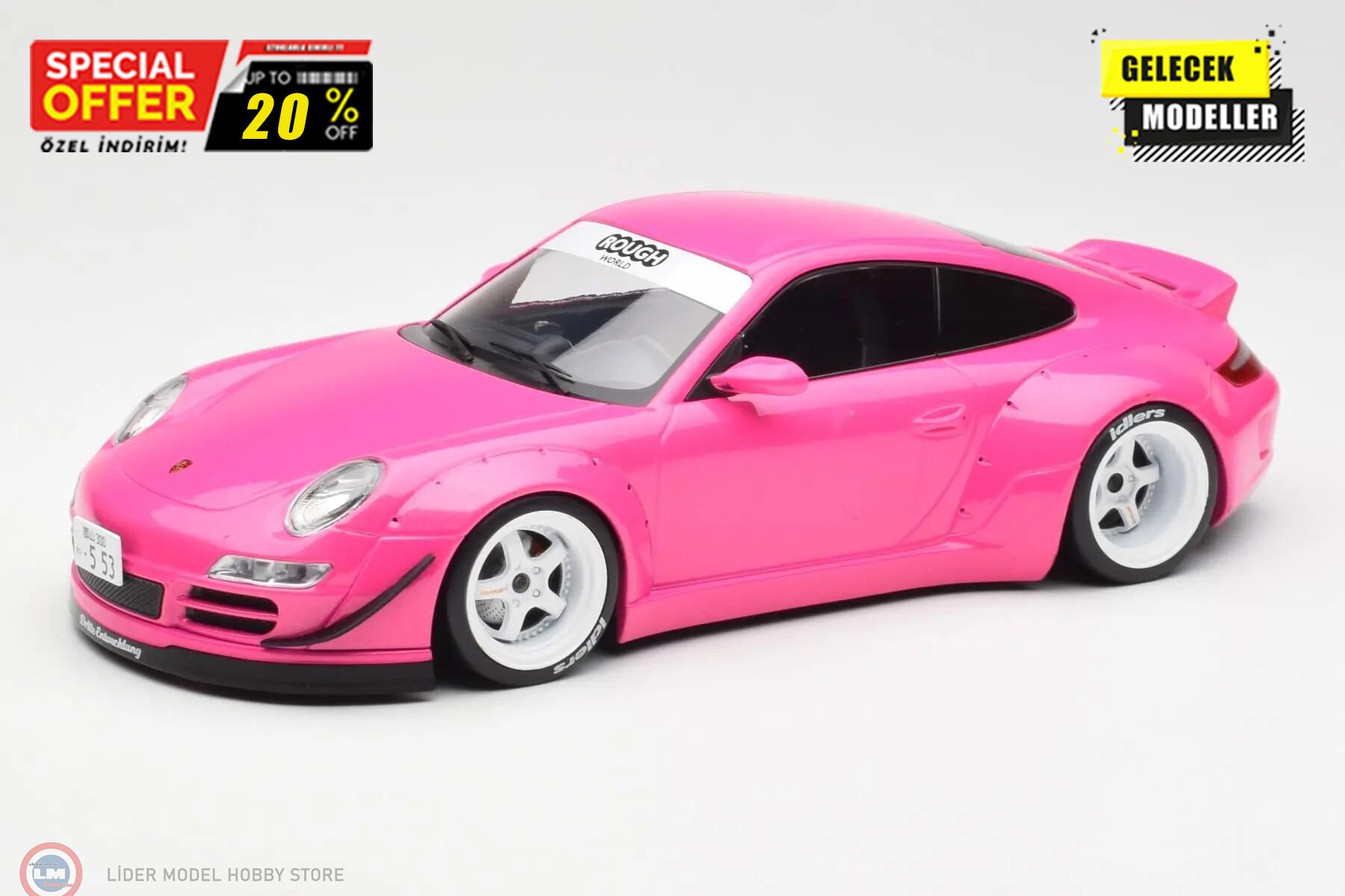 1:18 IXO 2008 Porsche RWB 997