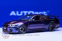1:18 Autoart 2001 Nissan Skyline GT-R (R34) Z-tune (Midnight Purple)
