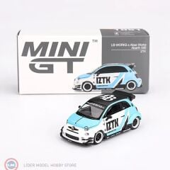 1:64 Mini GT 2024 Fiat ABARTH 595 LB-WORKS X ABAS WORKS IZTK