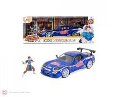1:24 1993 Mazda RX7 With Chun-li Figure