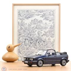 1:18 Norev 1992 Volkswagen Golf Cabriolet Quartett Inka Blue