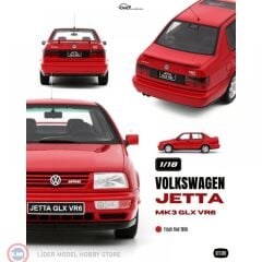 1:18 Otto 1996 Volkswagen Jetta MK3 GLX VR6 Flash Red