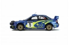 1:18 Otto 2001 Subaru Impreza #5 WRX STI Night Lights