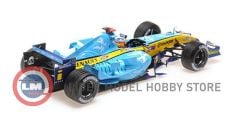 1:18 Minichamps 2005 Renault F1 Team R25 Fernando Alonso 2nd Place British GP