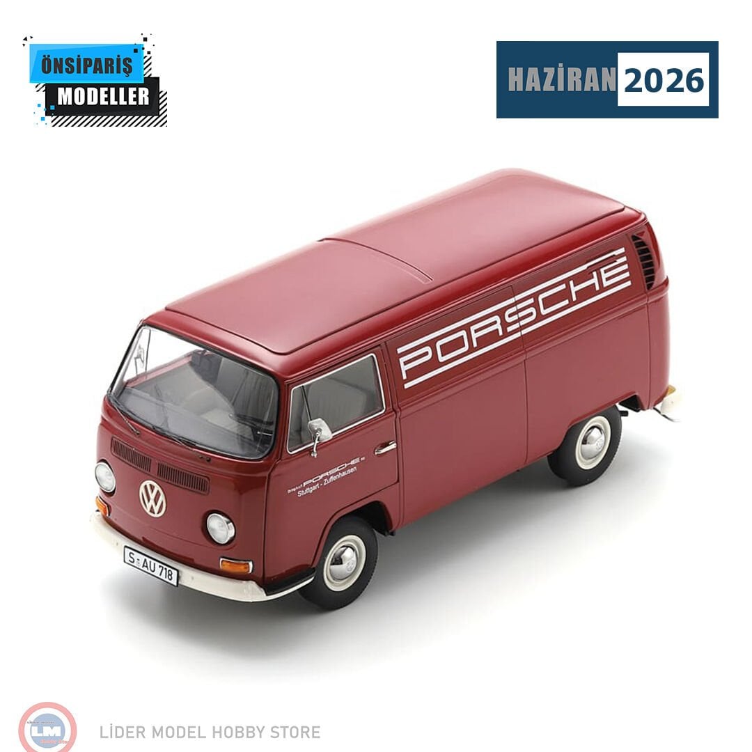 1:18 Volkswagen T2A Box Van Porsche Service
