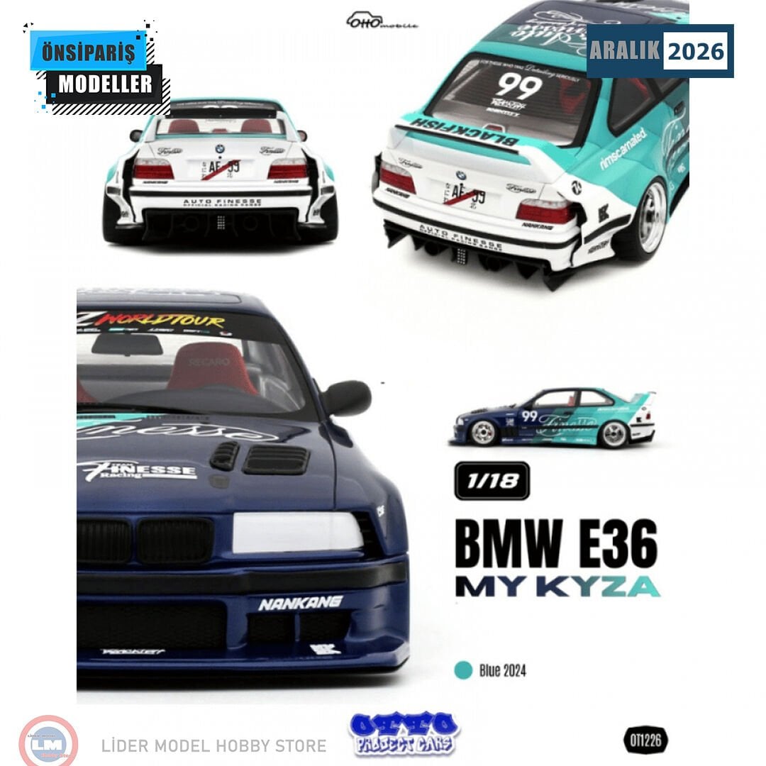 1:18 Otto 2024 BMW E36 MY KYZA