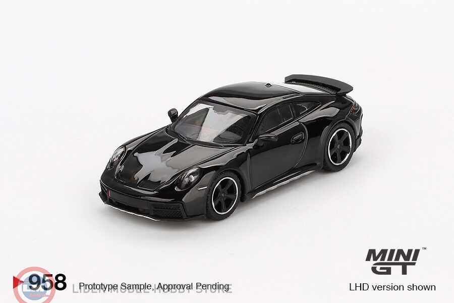 1:64 Mini GT 2023 Porsche 911 (992) DAKAR BLACK