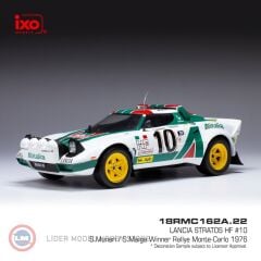 1:18 IXO 1976 Lancia Stratos HF #10  Rally Monte Carlo