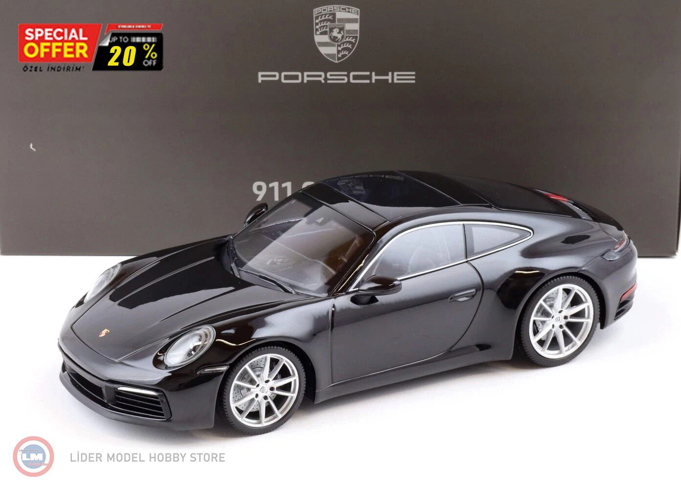 1:18 Minichamps 2024 Porsche 911 (992) Carerra 4S