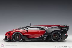 1:18 Bugatti Vision GT Kırmızı