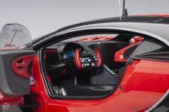 1:18 Bugatti Vision GT Kırmızı