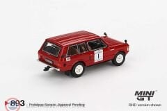 1:64 Mini GT 1971 Land Rover RANGE ROVER N 1 WINNER RALLY INTERNATIONAL HILL RHD