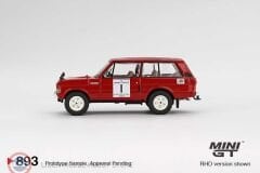 1:64 Mini GT 1971 Land Rover RANGE ROVER N 1 WINNER RALLY INTERNATIONAL HILL RHD