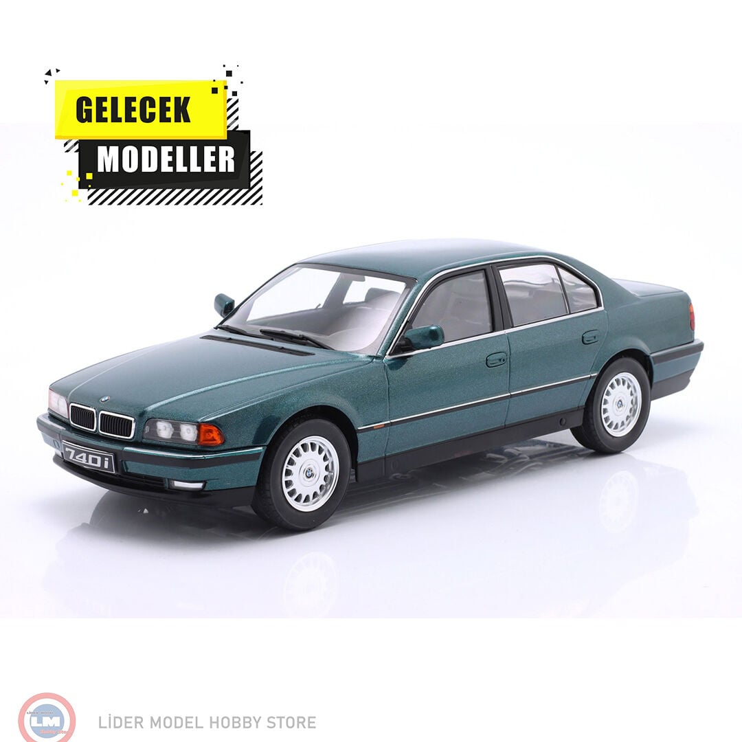 1:18 KK Scale BMW 740i E38 (1994) - green met