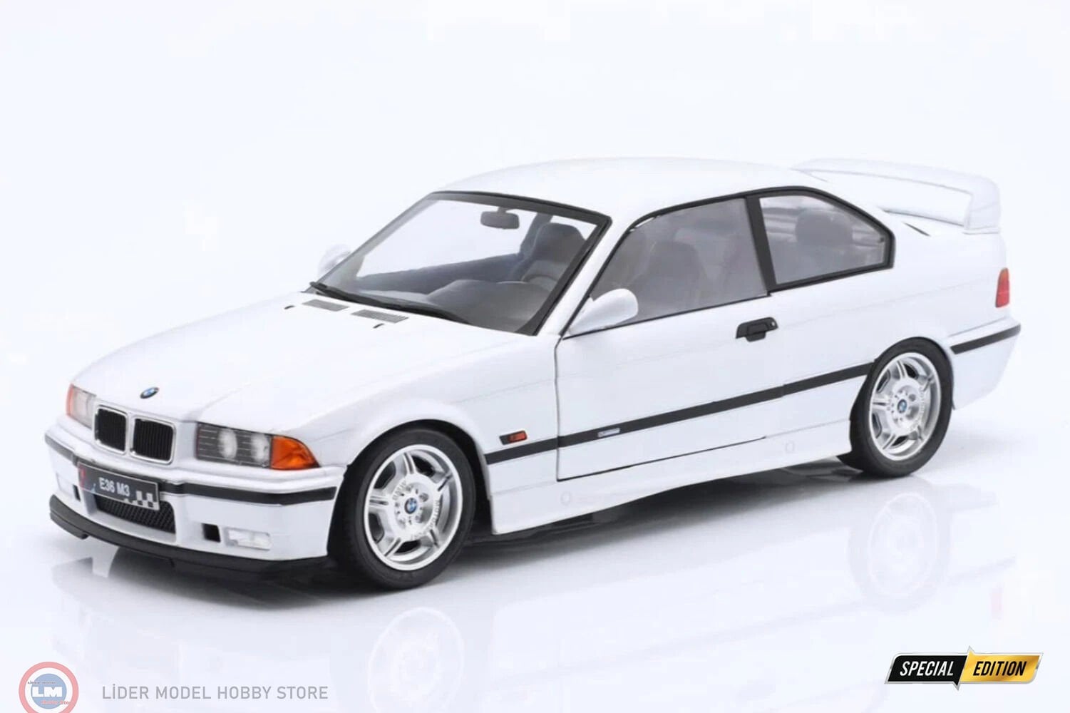 1:18 Solido 1995 BMW E36 M3 Lightweight Coupe Plain Body Version