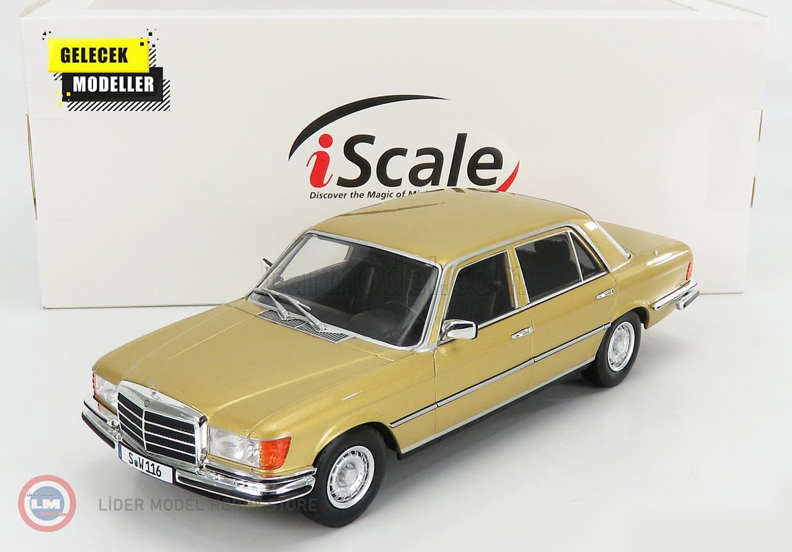 1:18 1975 Mercedes Benz 450 SEL 6.9 W116 Inca Gold